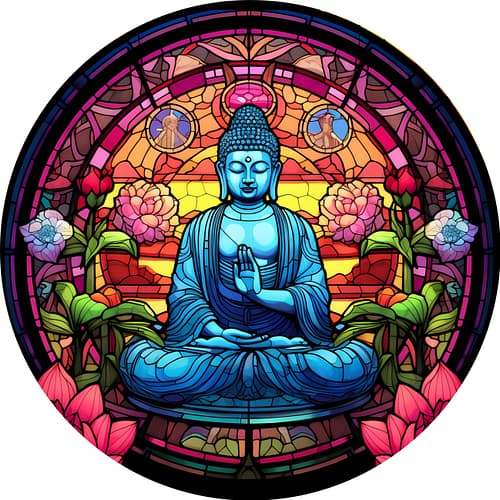 Buddha Suncatcher