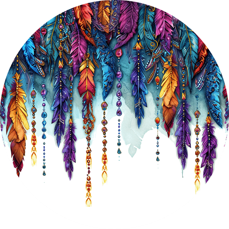 Feather Suncatcher