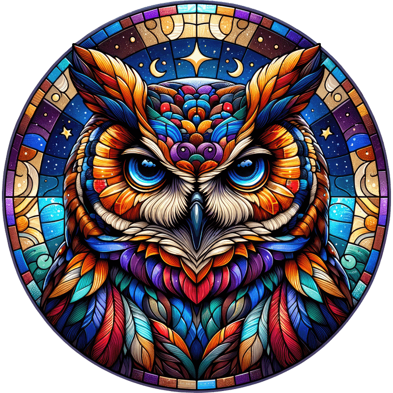 Owl Suncatcher
