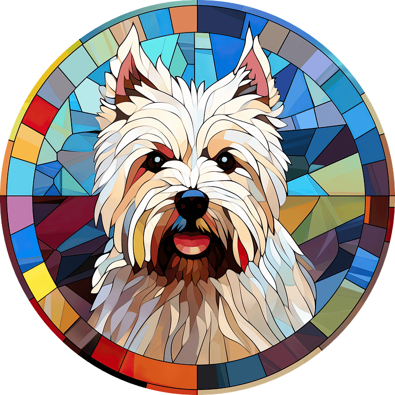 Westie Suncatcher