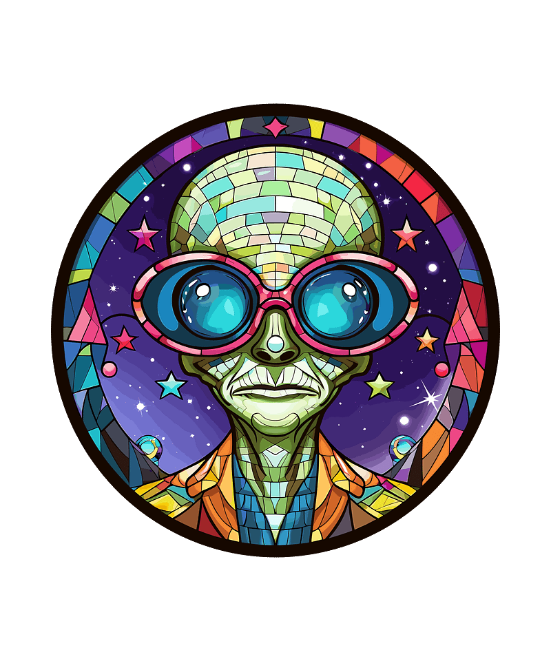 Alien Suncatcher