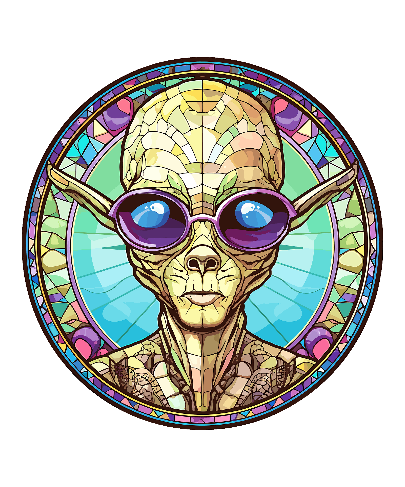 Alien Suncatcher Hipknotic Designs