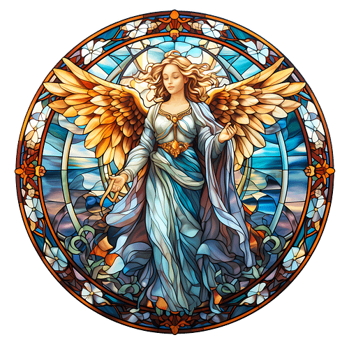 Christmas Angel Suncatcher